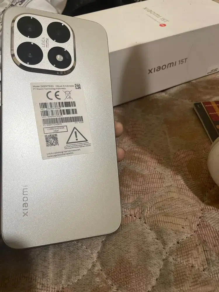 xiomi 15t ram 12+6/512gb
