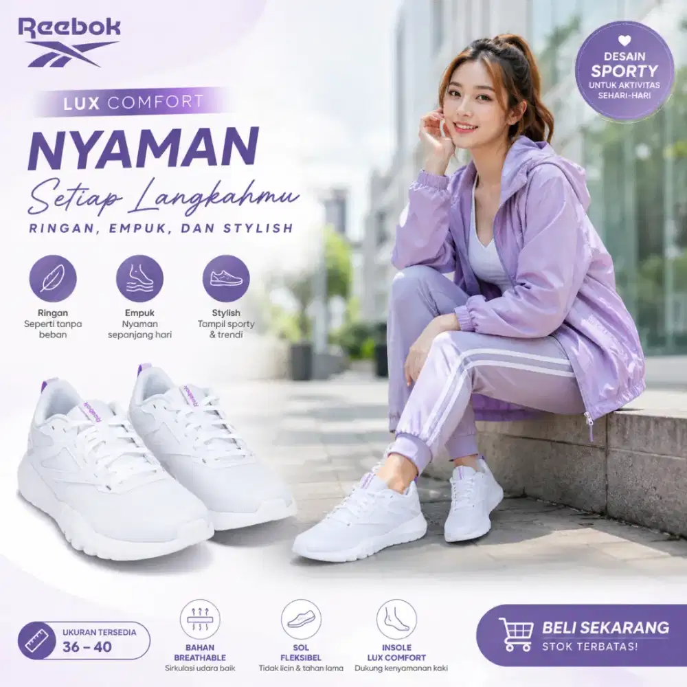 Sepatu wanita Reebok flexagon energy / sepatu olahraga wanita