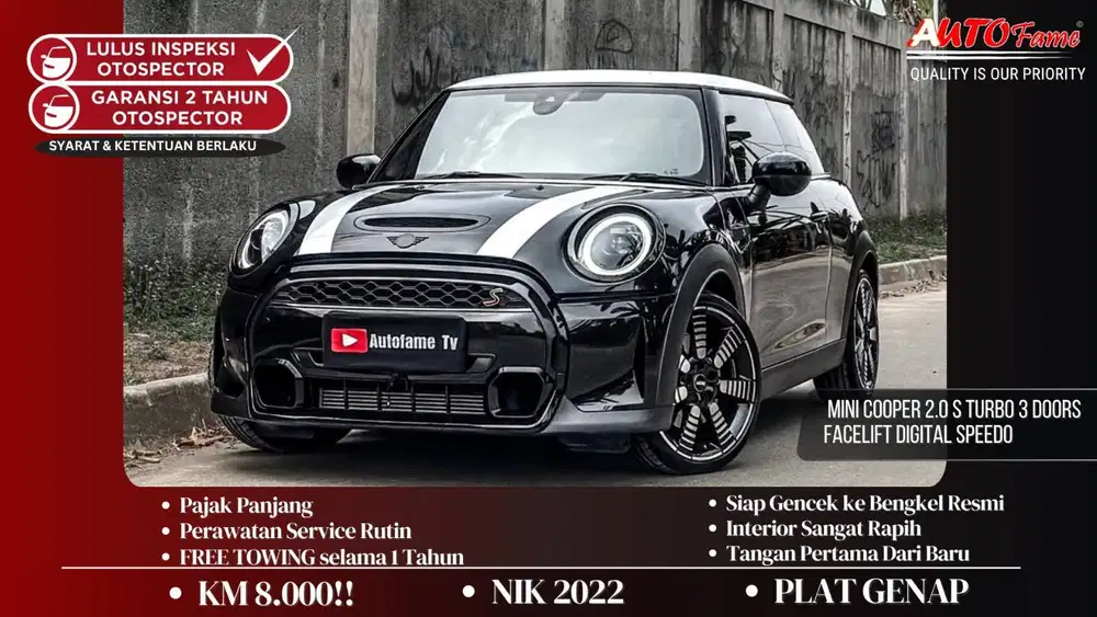 KM8RB Mini Cooper 2.0 S Turbo 3 Doors FACELIFT DIGITAL SPEEDO 2022