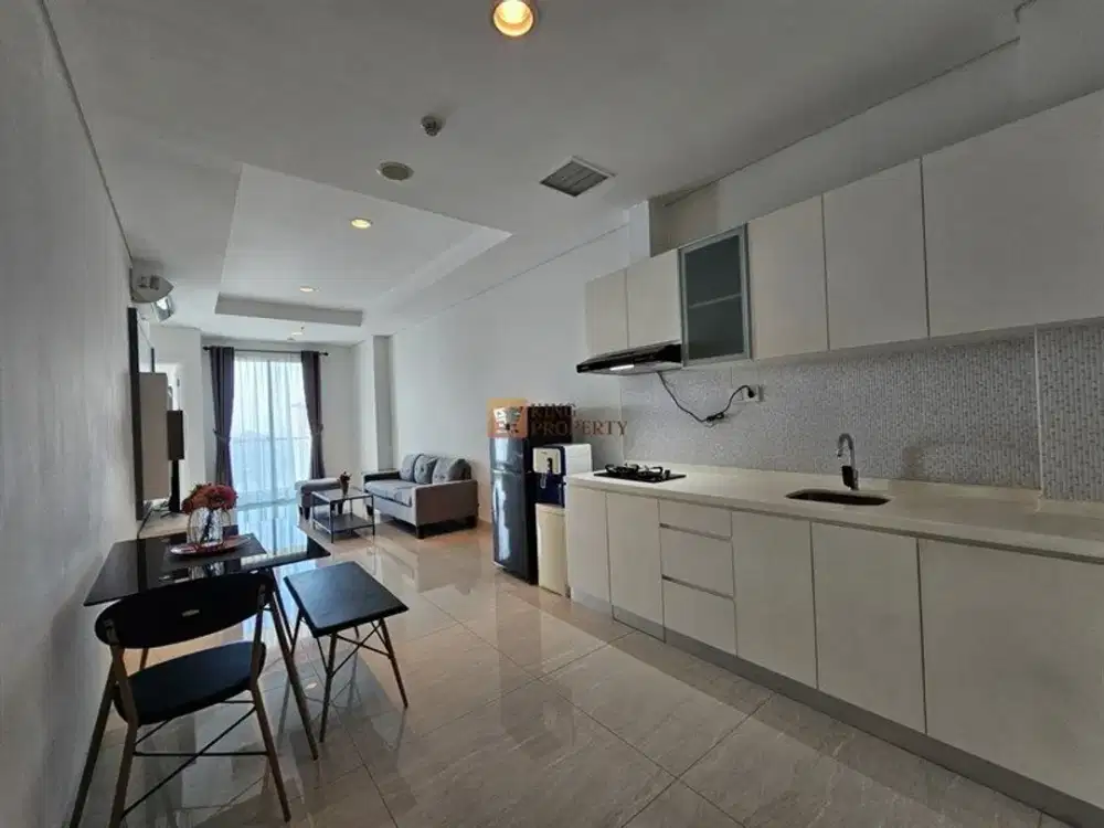 Best Recommend Harga Terjangkau! Disewa 2BR Apartemen Grand Madison Furnished Minimalis Rapi Dekat Mall Central Park & Taman Anggrek Jakarta Barat