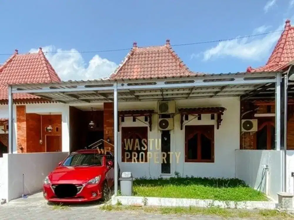 Rumah Second 500 Jutaan Desain Joglo Modern Kawasan Prambanan