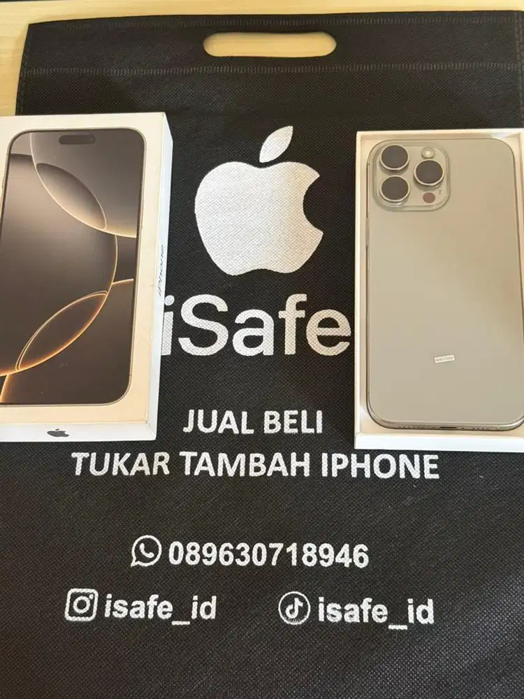 Bisa TT iphone 16 Pro Max 256 iBox