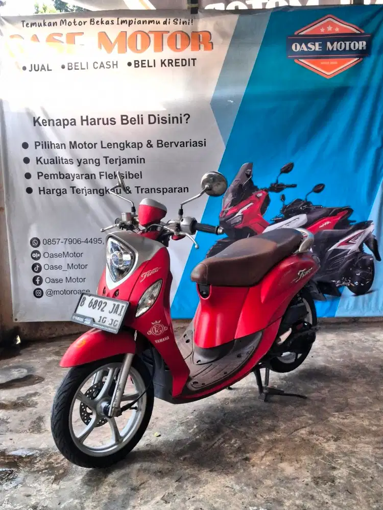 (A) Yamaha Fino Grande 125 tahun 2020