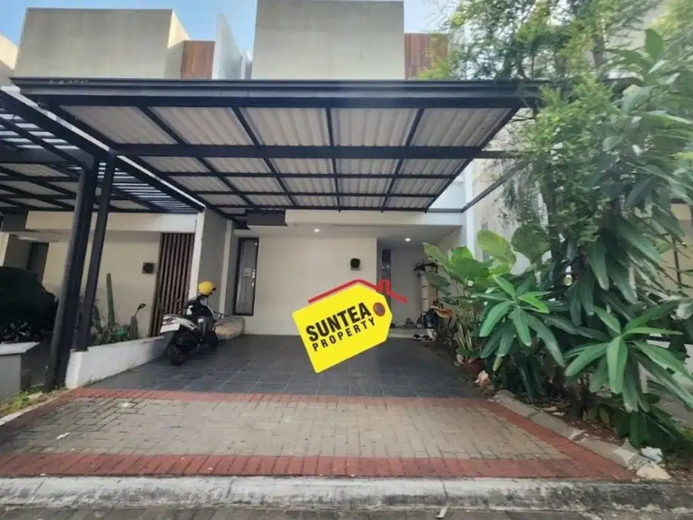 Disewakan Rumah Murah Di Cluster U Ville Bintaro Jaya, Lokasi Strategis Dekat Dengan Kampus Pembangunan Jaya dan Stasiun Kereta