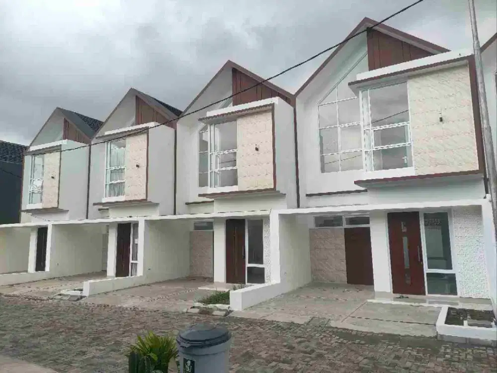 Jual Rumah Baru 2 Lantai Cluster di Cibiru Kota Bandung (Akses Jalan 2 Mobil) Murah
