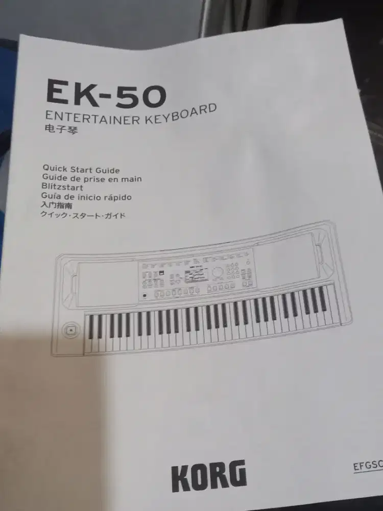 Dijual Keyboard EK 50