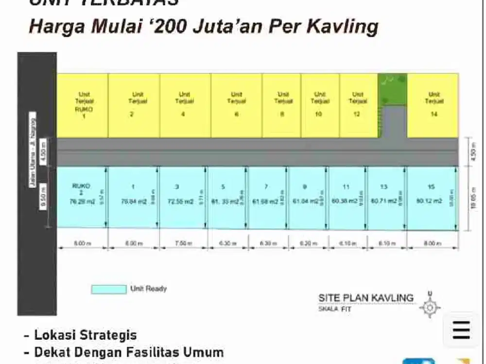 Dijual Tanah Kavling Siap Bangun Kota madya Ujungberung