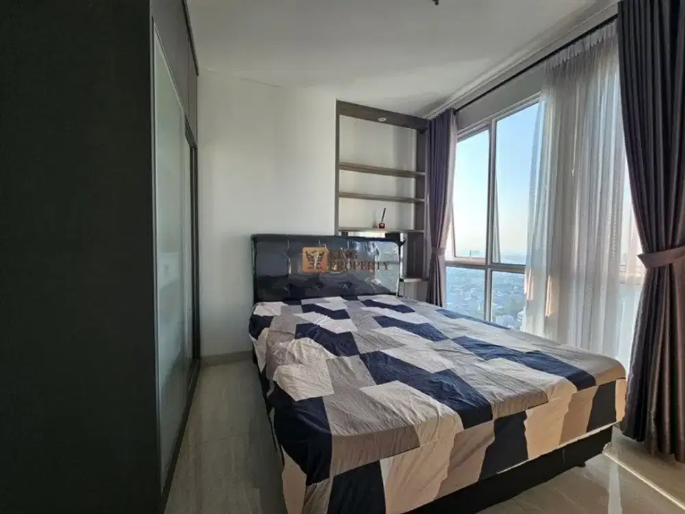 Disewakan Apartemen Grand Madison 2BR Fully Furnished Nyaman Siap Huni, Area Strategis Di Tanjung Duren Hanya Jalan Kaki ke Mall CP Jakarta Barat