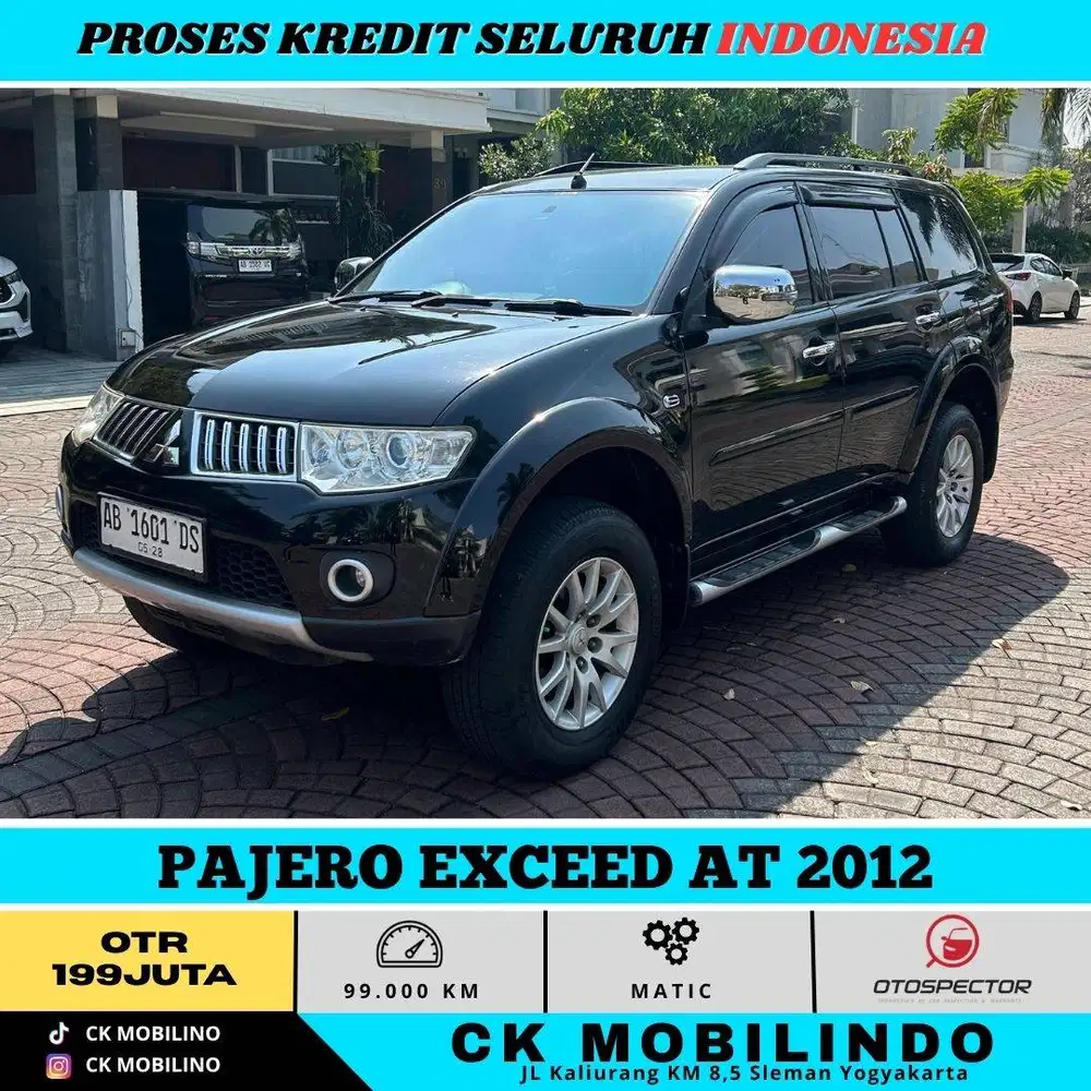 PAJERO EXCEED AT 2012 HITAM PEMAKAIAN 2013 Km rendah 90rb