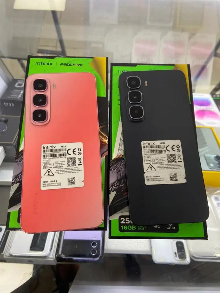 Infinix hot 60i ram 8/256gb fullset