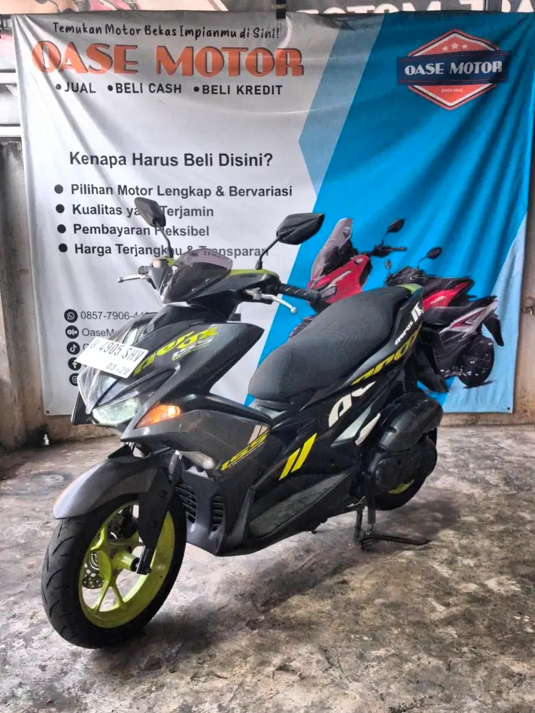 (A) YAMAHA AEROX 155 VVA TAHUN 2019