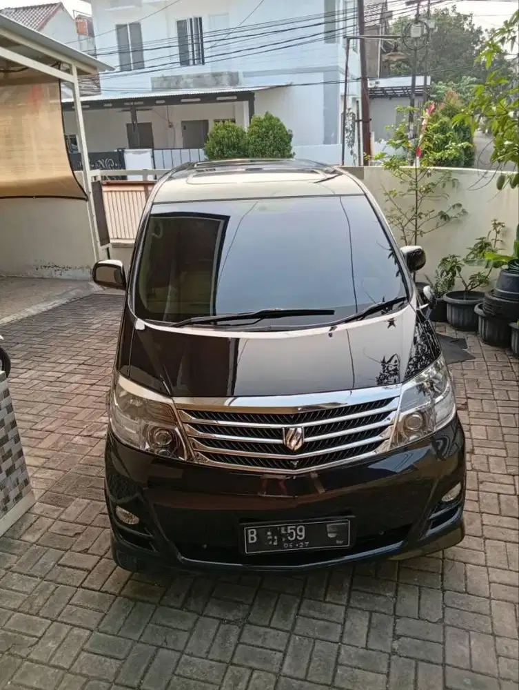 Alphard G Premium Sound 2007 Tangan Pertama Istimewa