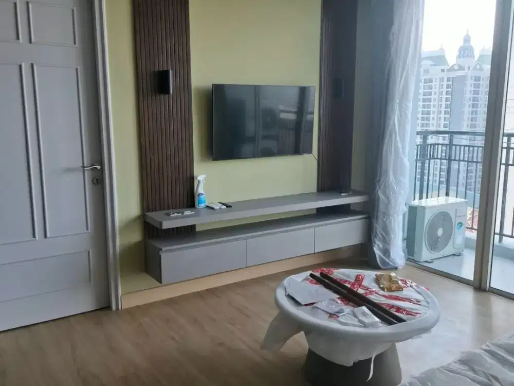 DISEWAKAN APARTEMENT FRENCH WALK TOWER EVIAN BARU RENOV SEMUA BARU