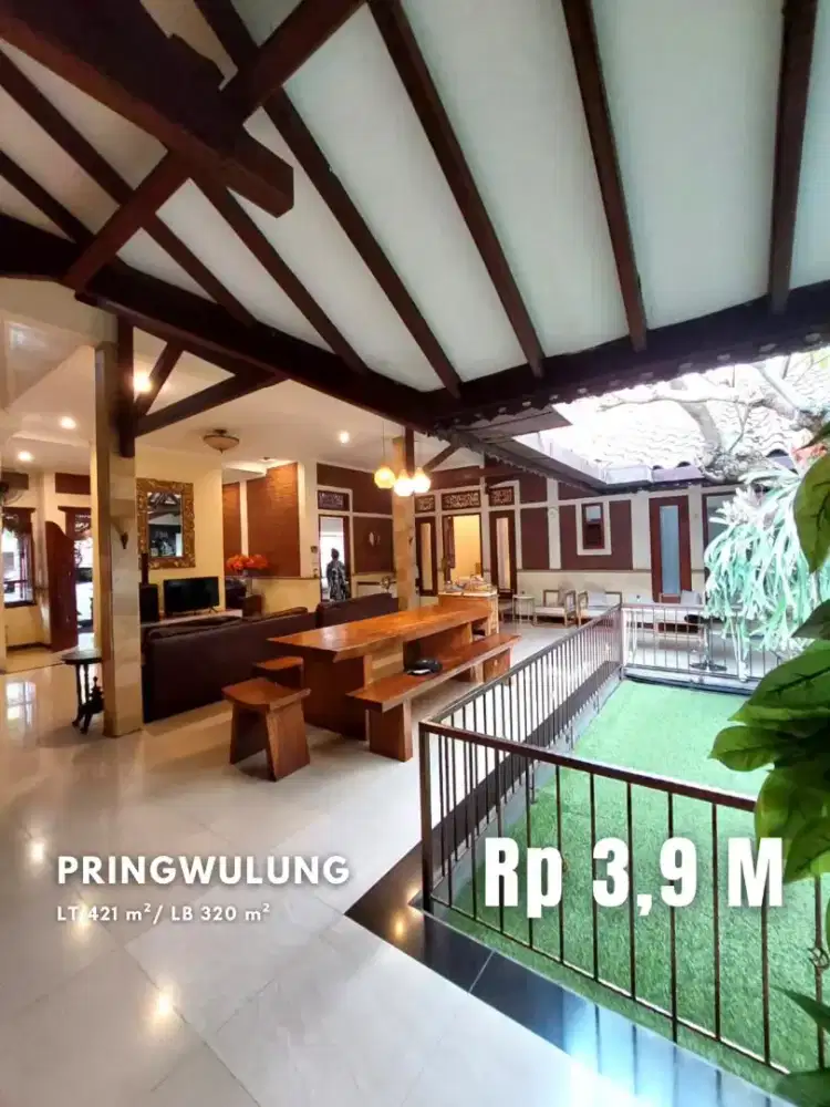 Dijual Rumah Etnik Mewah dekat Jalan Gejayan