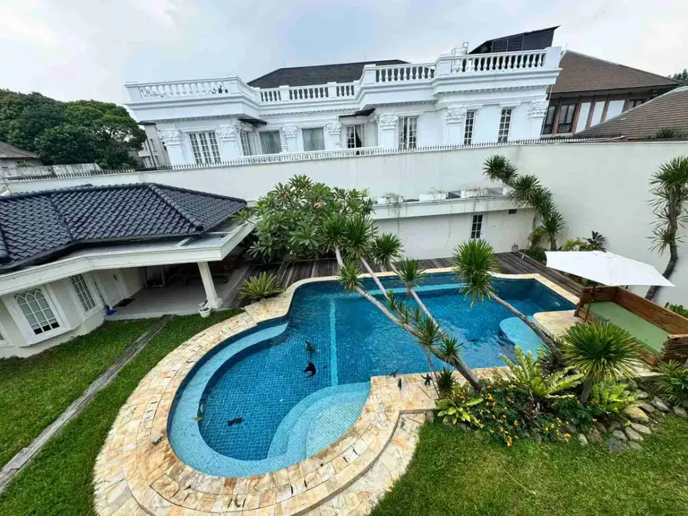 DIJUAL CEPAT RUMAH MEWAH LOKASI STRATEGIES CILANDAK SEMI FURNISHED DEKAT MALL CITOS