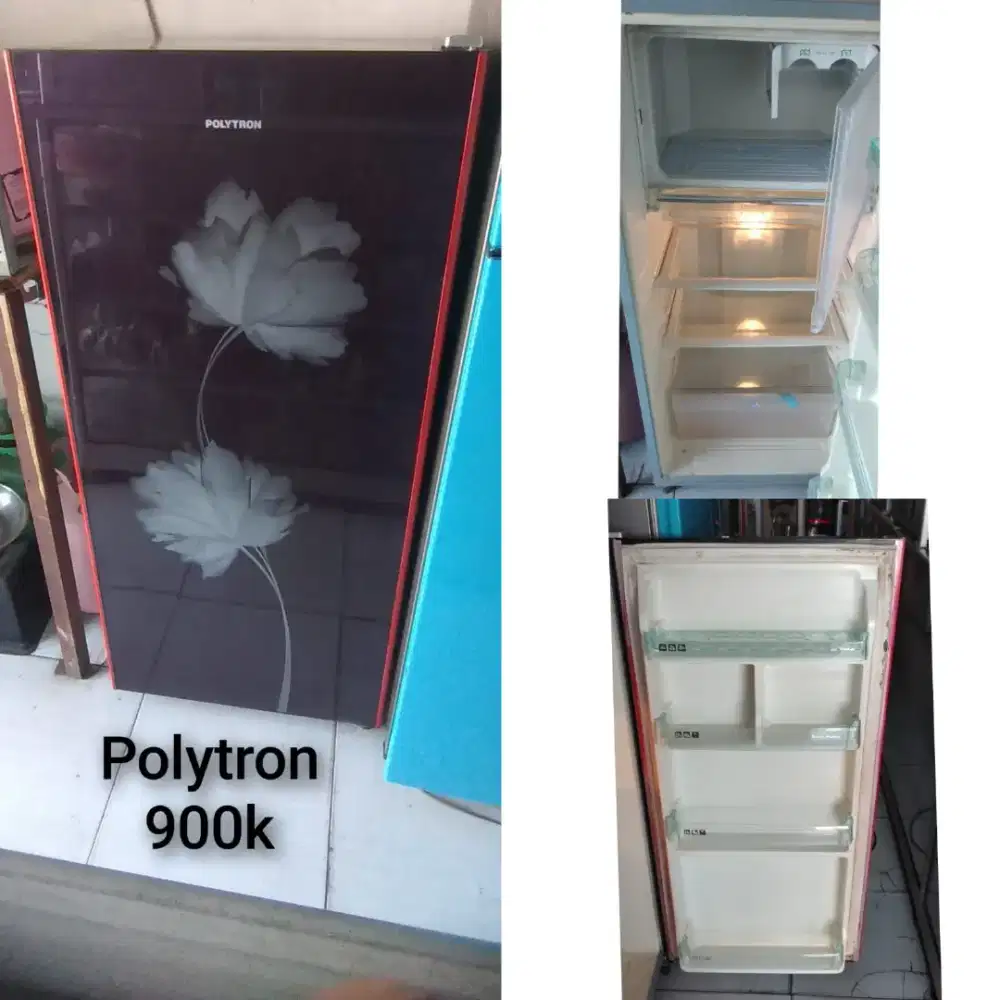 Kulkas 1 pintu .seken bergaransi