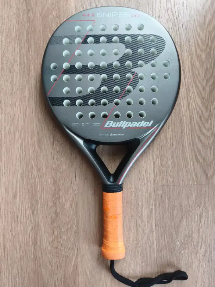 WTS Raket Padel Bullpadel Sniper 2.0 Dark Grey