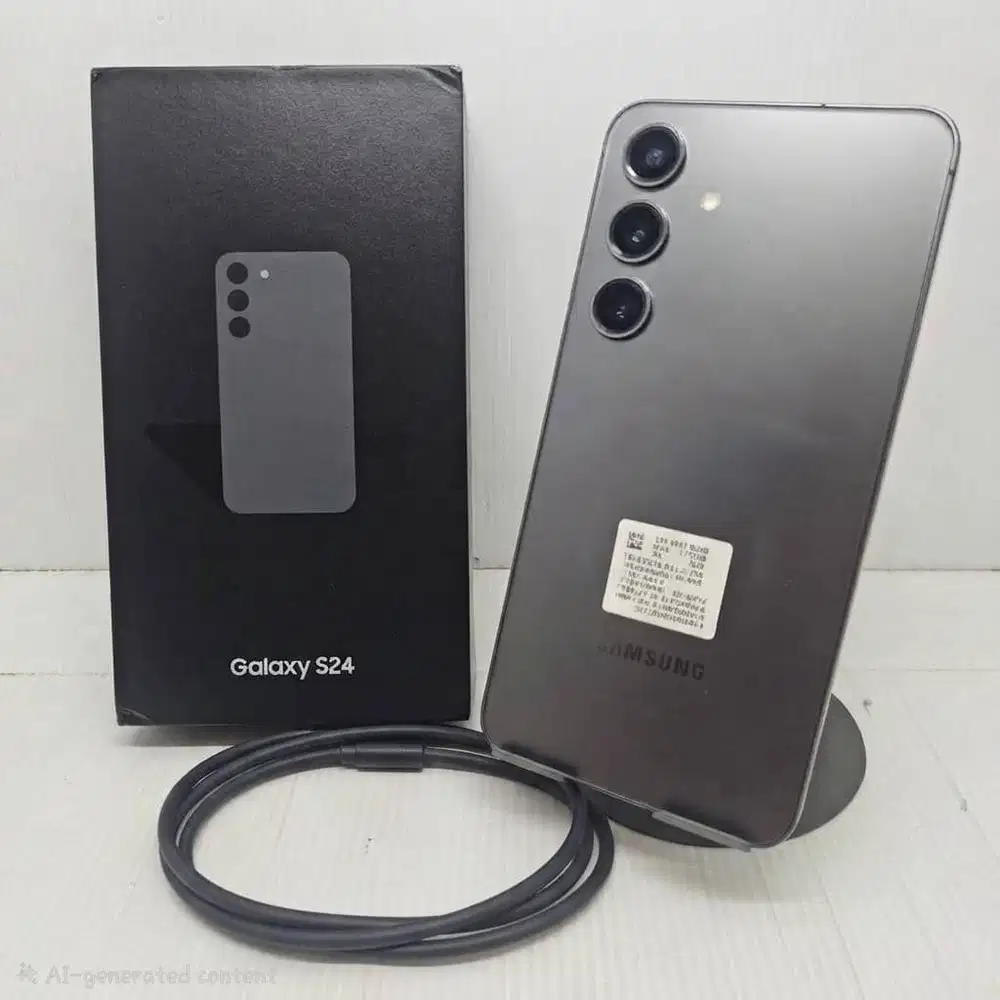 SAMSUNG GALAXY S24 5G 8/512 Onyx Black FULLSET NO MINUS  EX SEIN  FULL