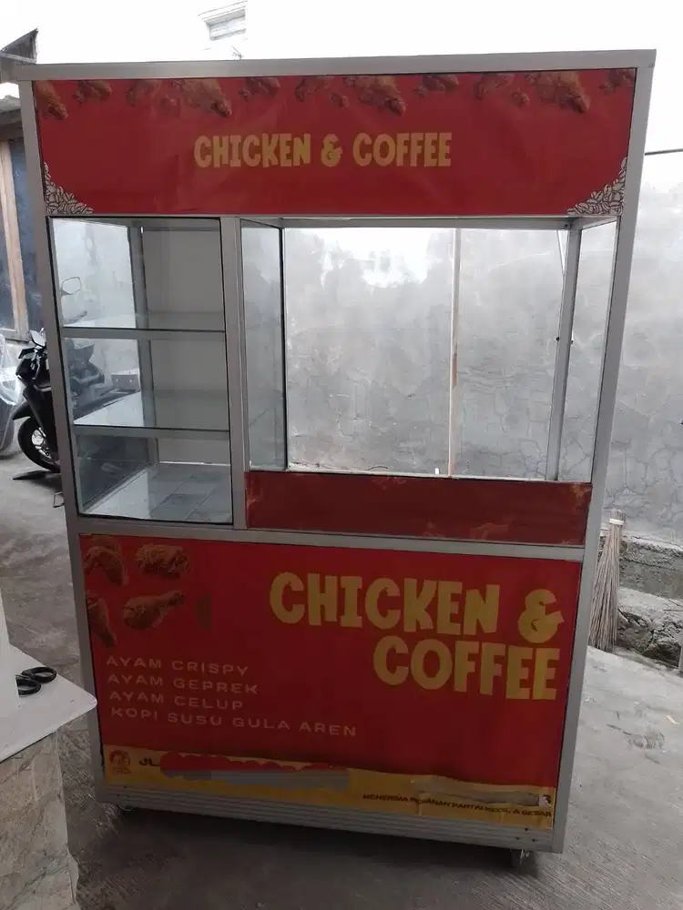 Gerobak jualan serbaguna