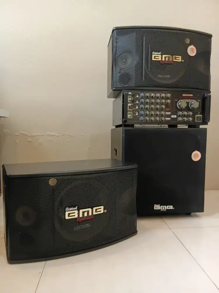 Jual set speaker karaoke BMB original (second)