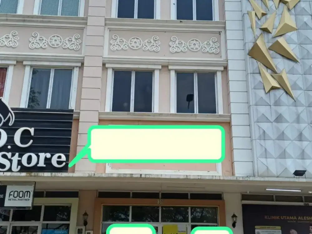 tempat usaha hadap jalan raya utama sangat raamai dan dekat mall dan rumah sakit
