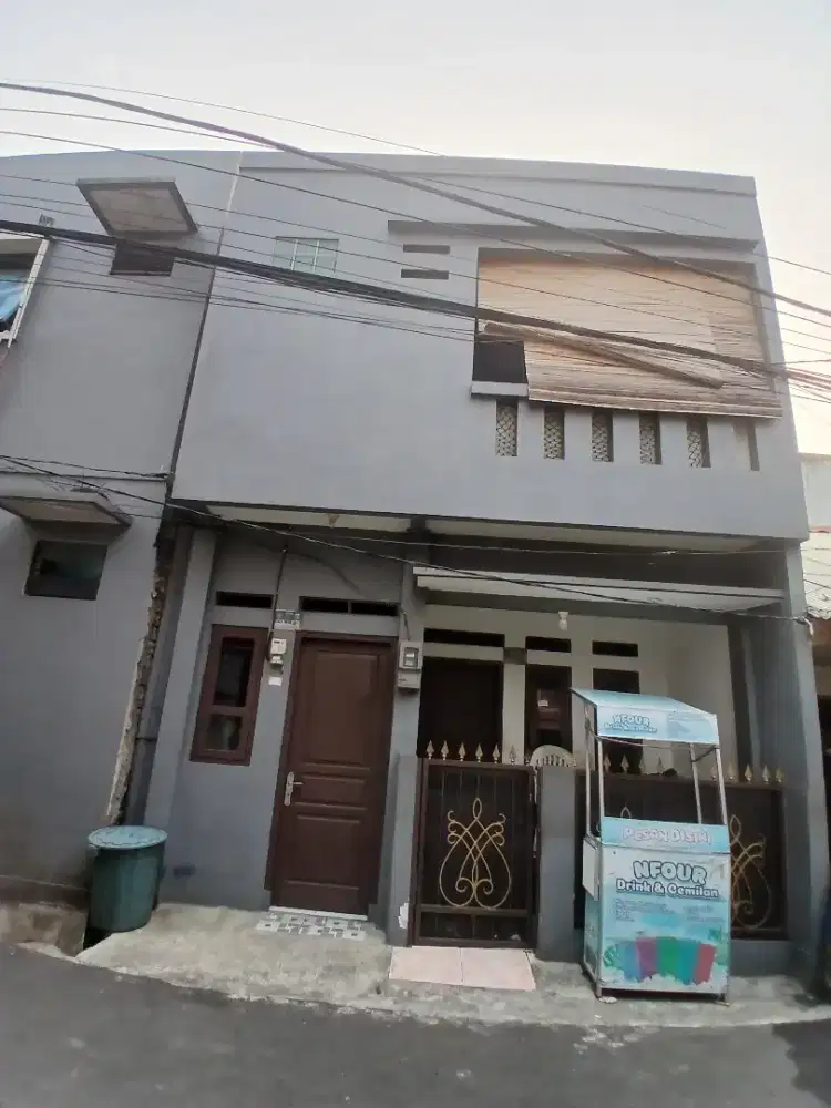 JUAL CEPAT RUMAH PINGGIR JALAN ADA KONTRAKAN AKTIF 2LT NEGO SAMPE JADI
