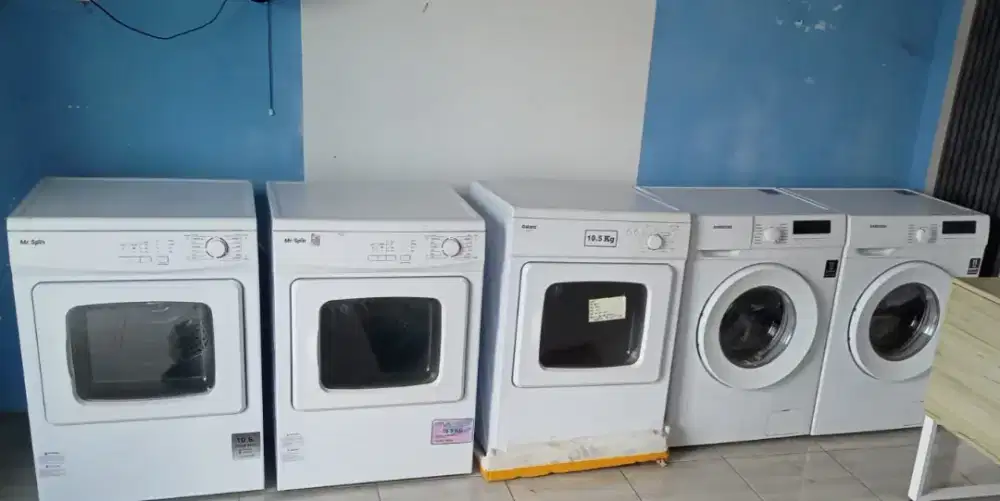 Dijual 1 set lengkap mesin laundry
