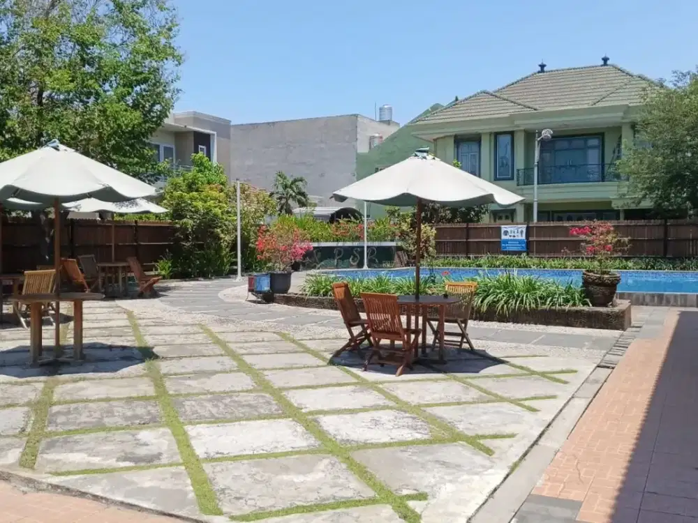 Di Jual Rumah Siap Huni Full Furnished Perumahan Palm Spring Regency, Jambangan Surabaya Selatan