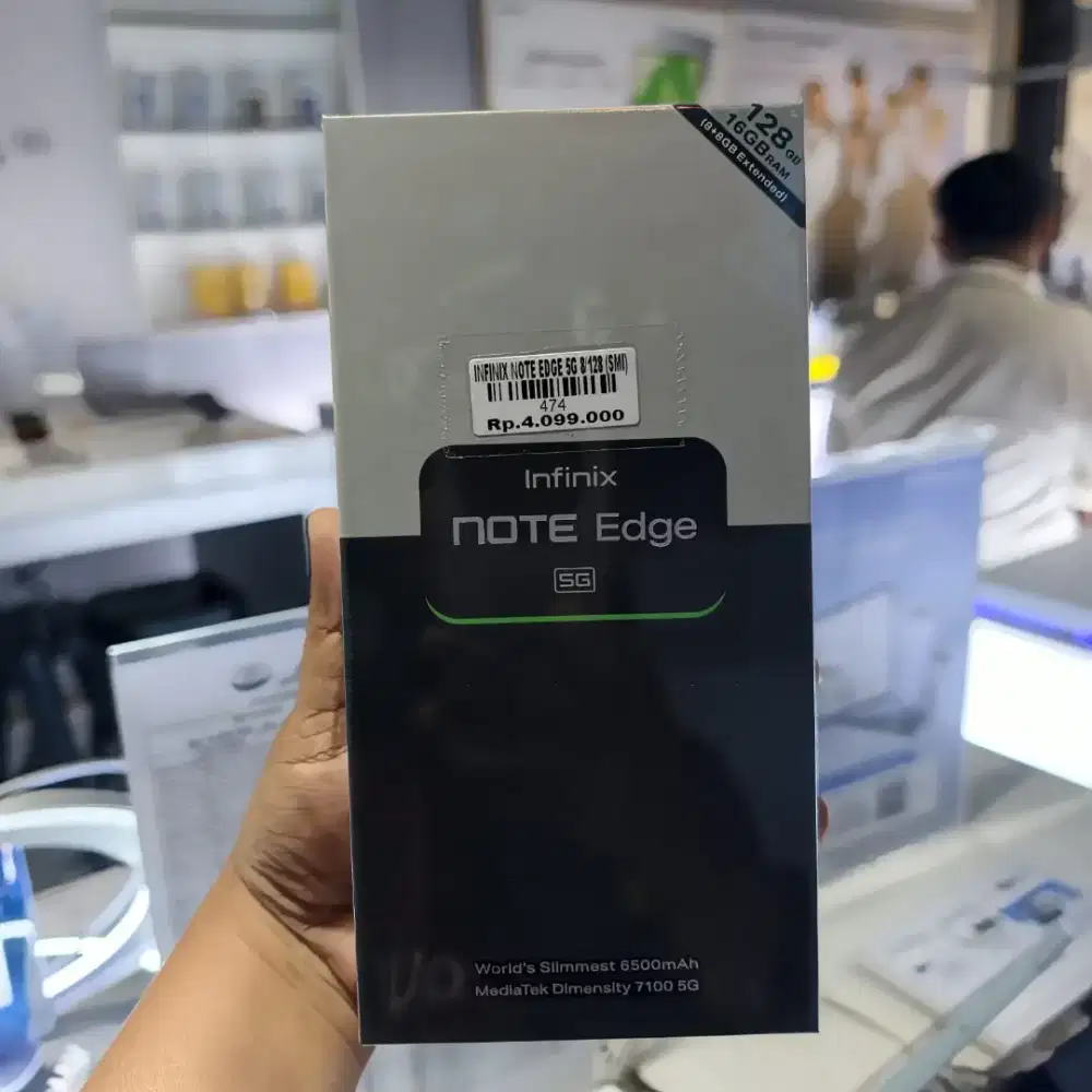 INFINIX NOTE EDGE 5G 8/128 ATLANTIS DAHSYAT