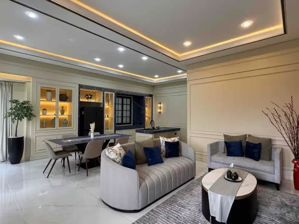 dijual villa mewah fully furnish medan baru jl sei kapuas