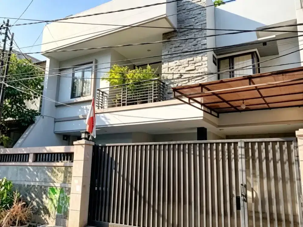 DIJUAL RUMAH ASRI MINIMALIS KONTEMPORER KEBON KACANG TANAH ABANG JAKARTA PUSAT | SHM & SIAP HUNI