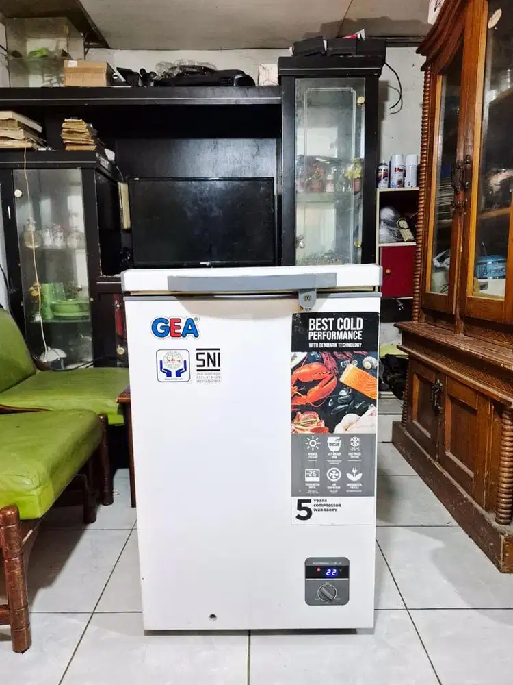 Murah freezer gea 100liter