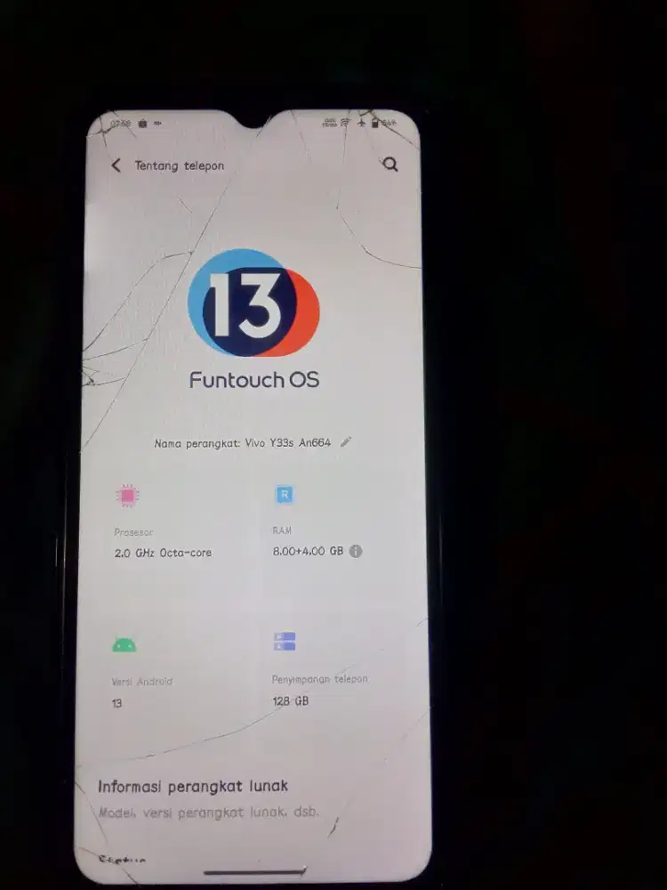 Vivo Y33S 8/128 ORIAN TERMURAH BONUS AKUN NETFLIX HP+CASAN ORI VIVO