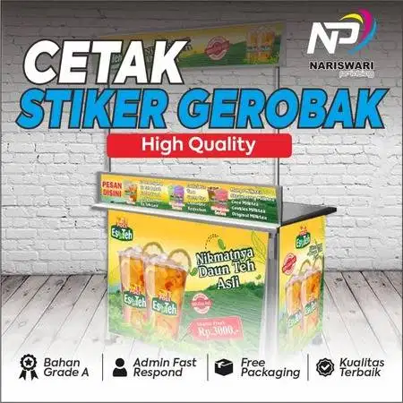 Stiker Gerobak Custom