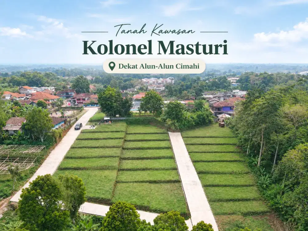 Dijual Tanah Mutiara Kolmas, Cimahi - Akses 2 Mobil