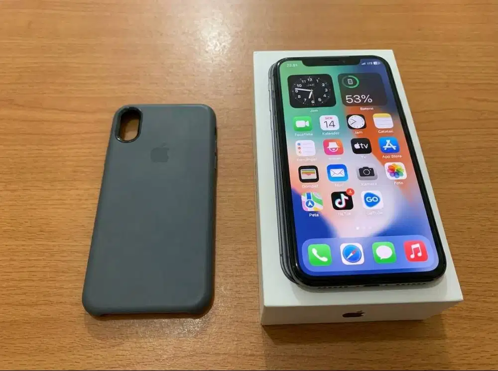 Dijual cepat Iphone X 256GB lagi BU