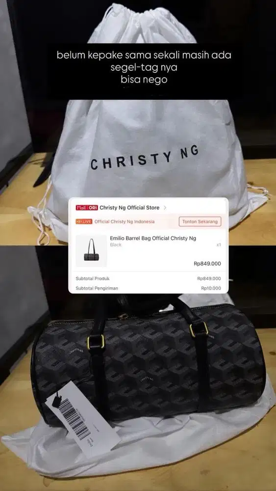 Tas Christy NG baru