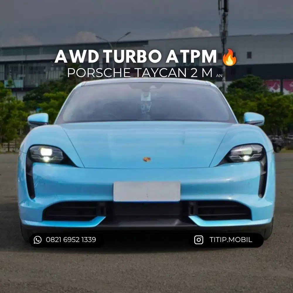 [TERMURAH] PORSCHE TAYCAN TURBO EV AWD ATPM 2021
