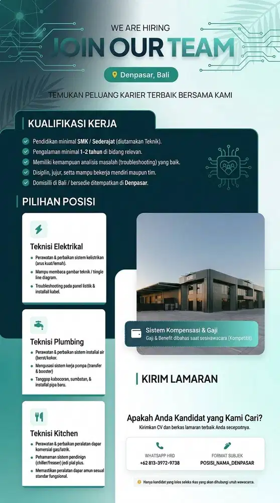 LOWONGAN KERJA DENPASAR BALI