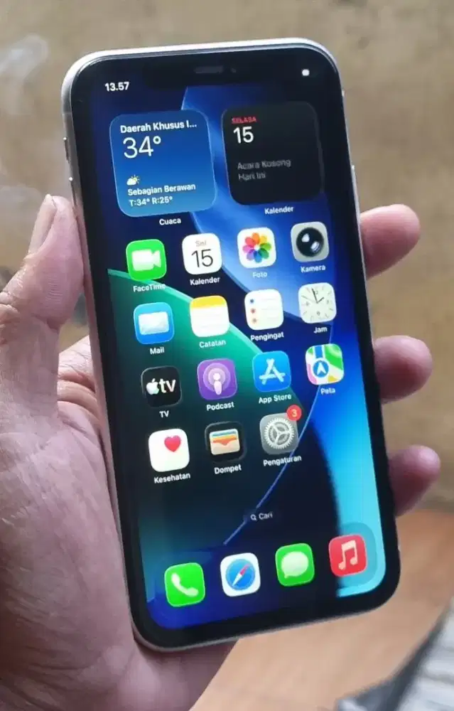 Iphone 11 64gb hp dus kabel data