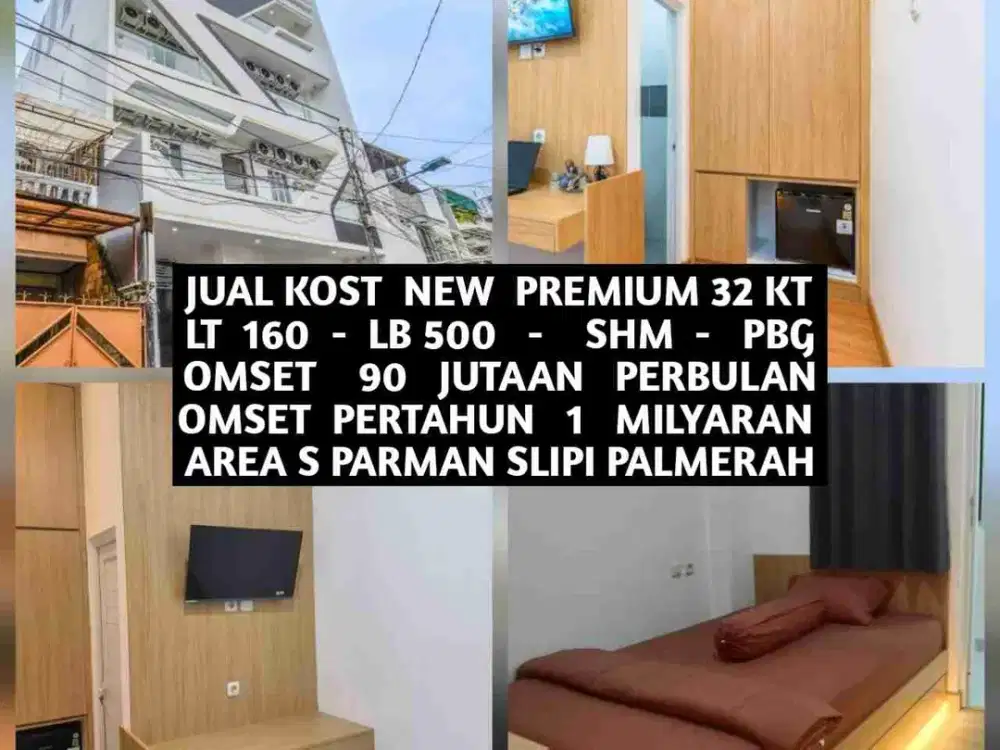 JUAL KOST KOSAN NEW PREMIUM OFFICE AREA SLIPI TOMANG S PARMAN PALMERAH
