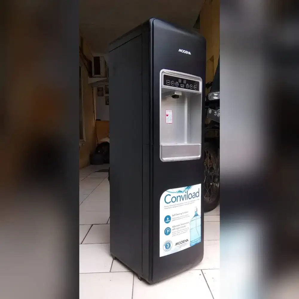 Dispenser Modena Hot N Cool Compressor Galon Bawah Normal No Minus