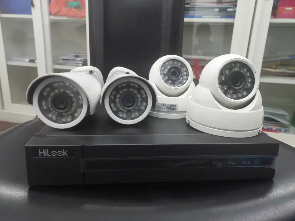 Paket Cctv indoor 2 unit & outdoor 2 unit 1 DVR
