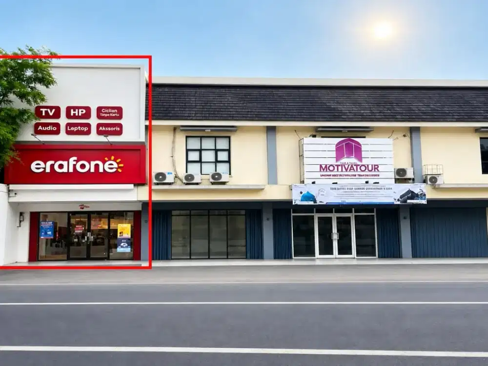 RUKO 3 LANTAI EX ERAFONE SIAP PAKAI AREA LEBAK BULUS, JAK-SEL