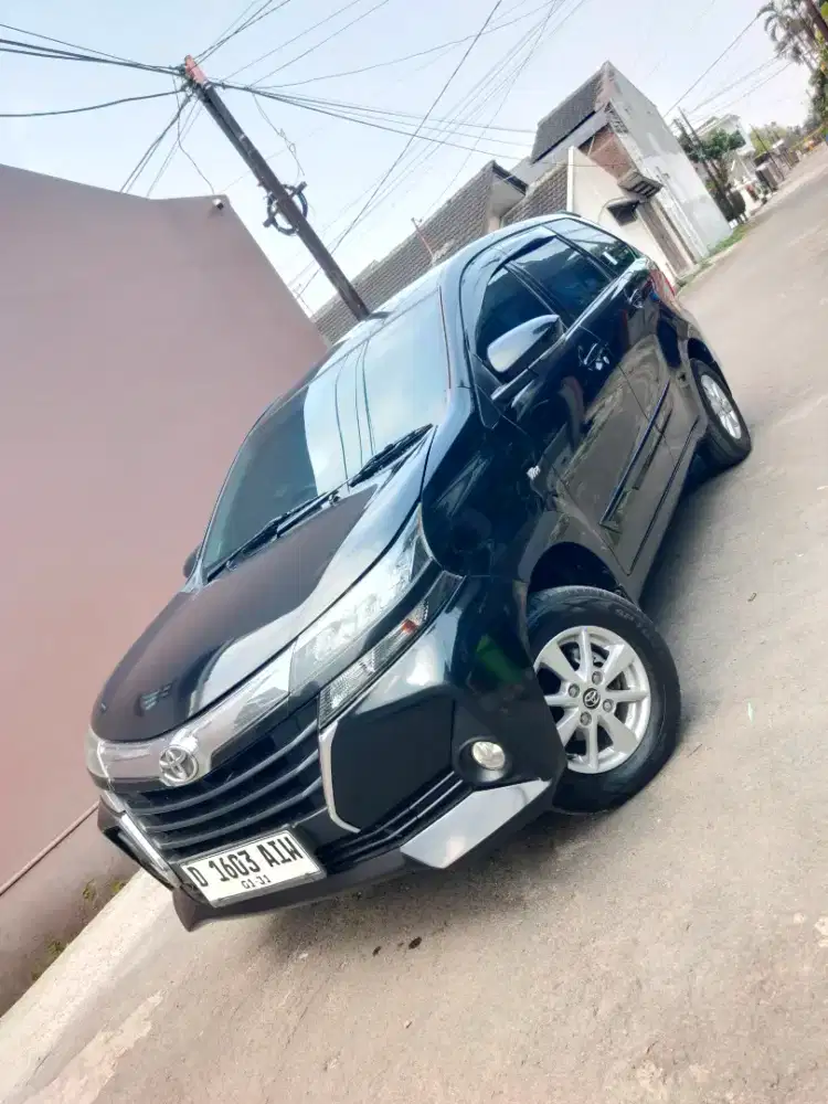 TOYOTA AVANZA G 1.3 MATIC 2021 HITAM ELEGANT DAN NYARIS BARU