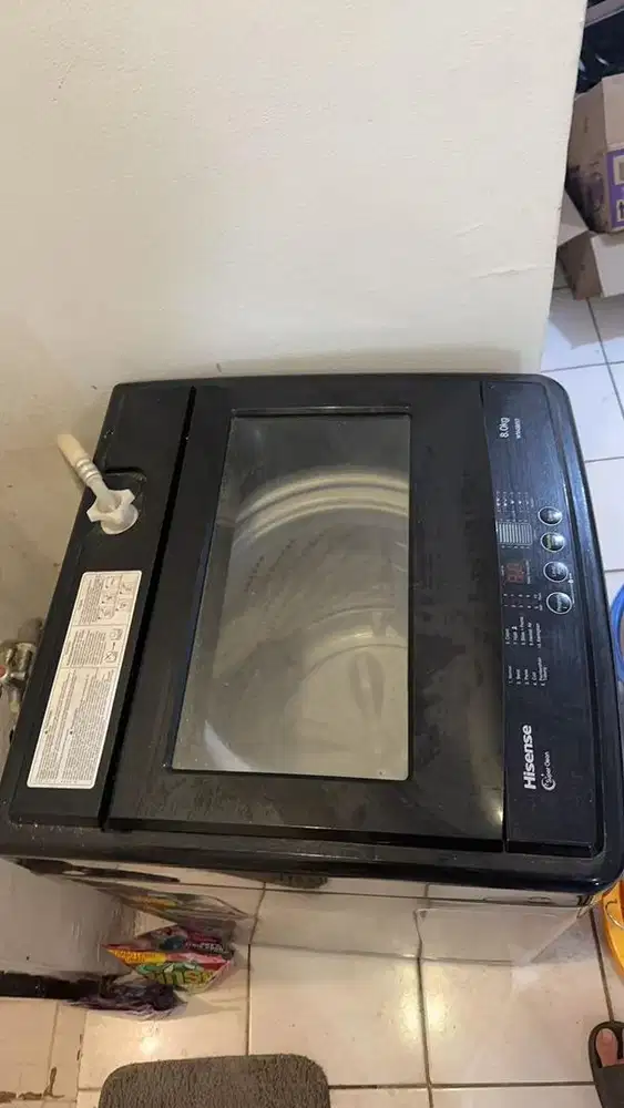 Dijual mesin cuci bekas merk hisesnse