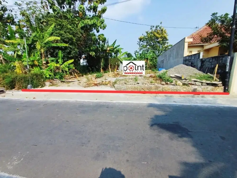 Tanah Pekarangan Siap Bangun Dekat Bandara Adi Sumarmo