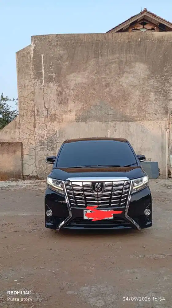Toyota Alphard 2016 Bensin