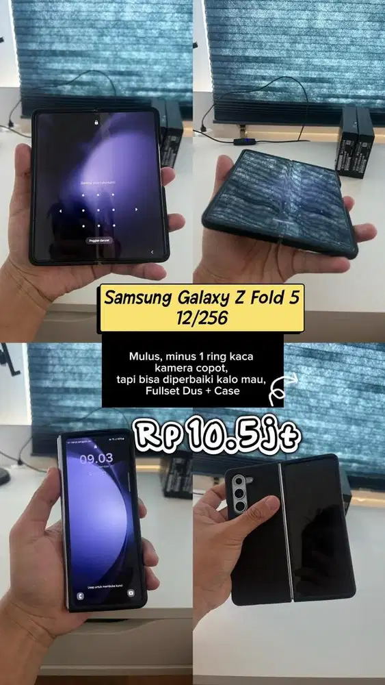Samsung Galaxy Z Fold 5 12/256GB - Fullset