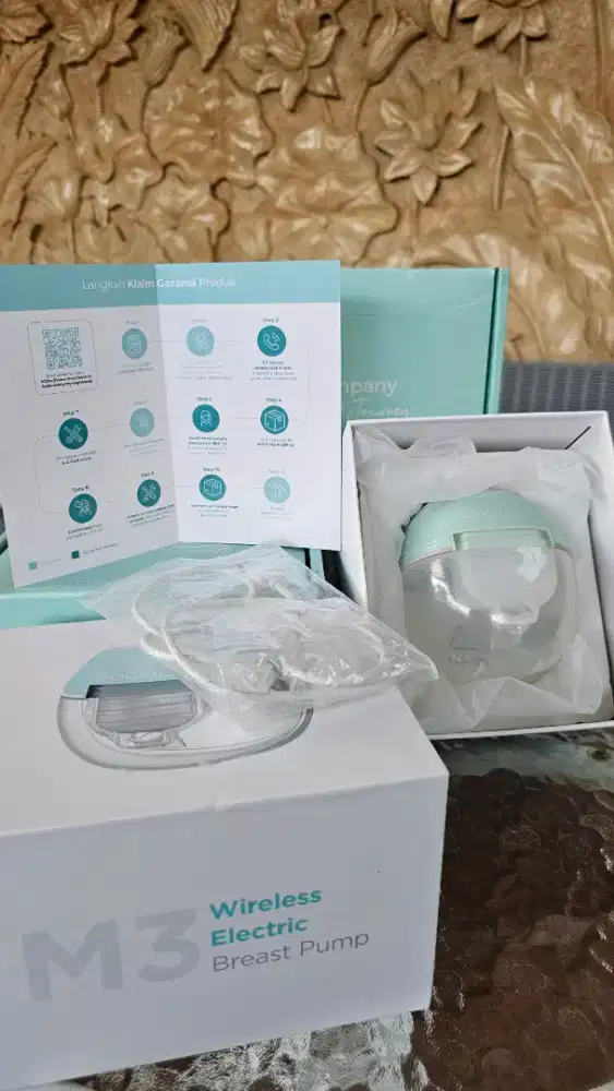 Jual Pompa ASI Elektrik Handsfree Wireless Wearable Mulus Like New